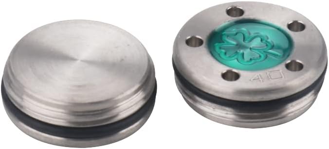 SEACLOUD Golf Custom Putter Screws Weights Green Lucky Four-Leaf 2PCS(5g 10g 15g 20g 25g 30g 35g 40g 45g) Compatible with Titleist Scotty Cameron Golf Club Heads Putters Newport - Image 3
